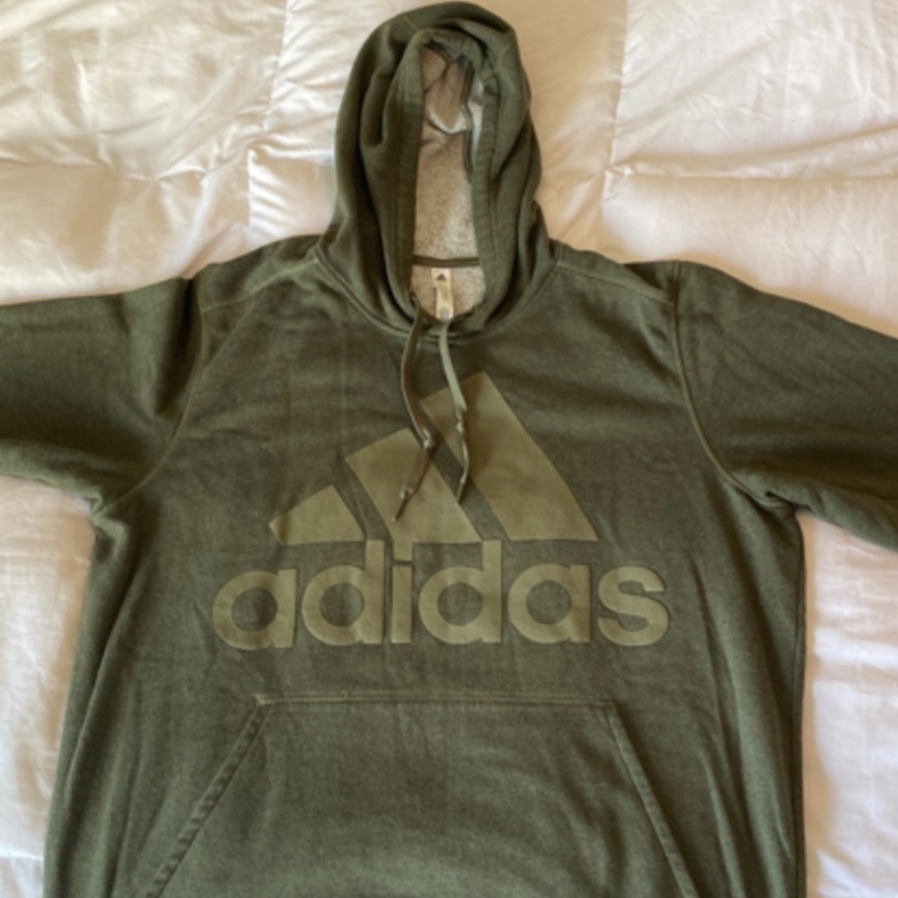 Men's Adidas Hoodie (Army green/Olive)